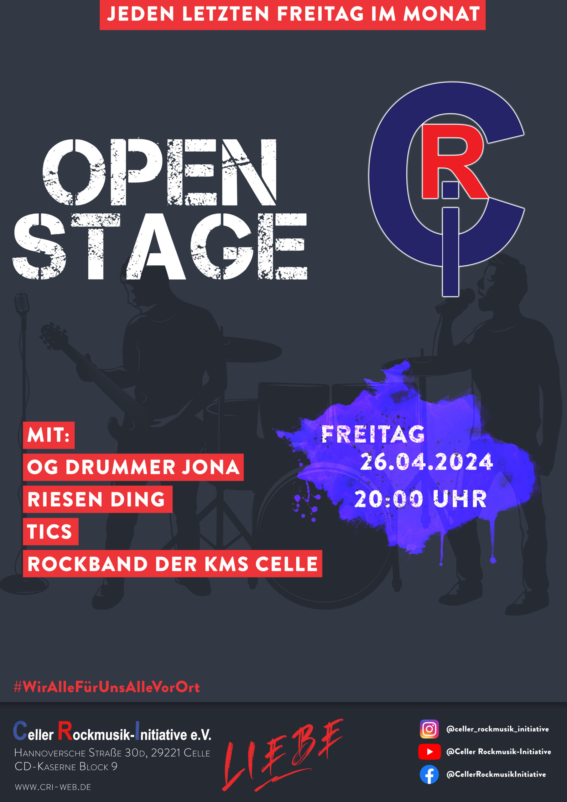 Open Stage April 2024