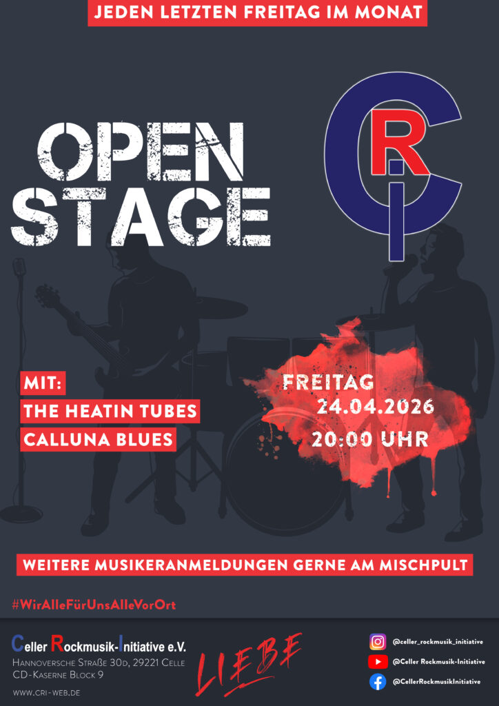 Open Stage April 2026