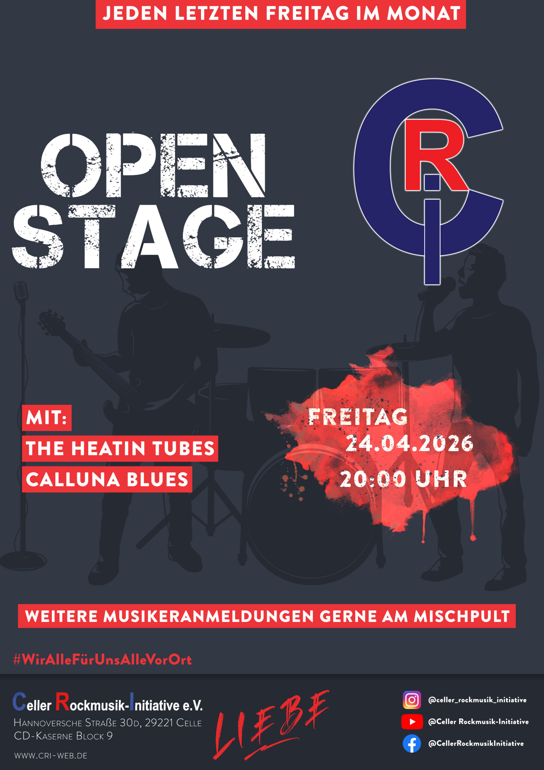 Open Stage April 2026