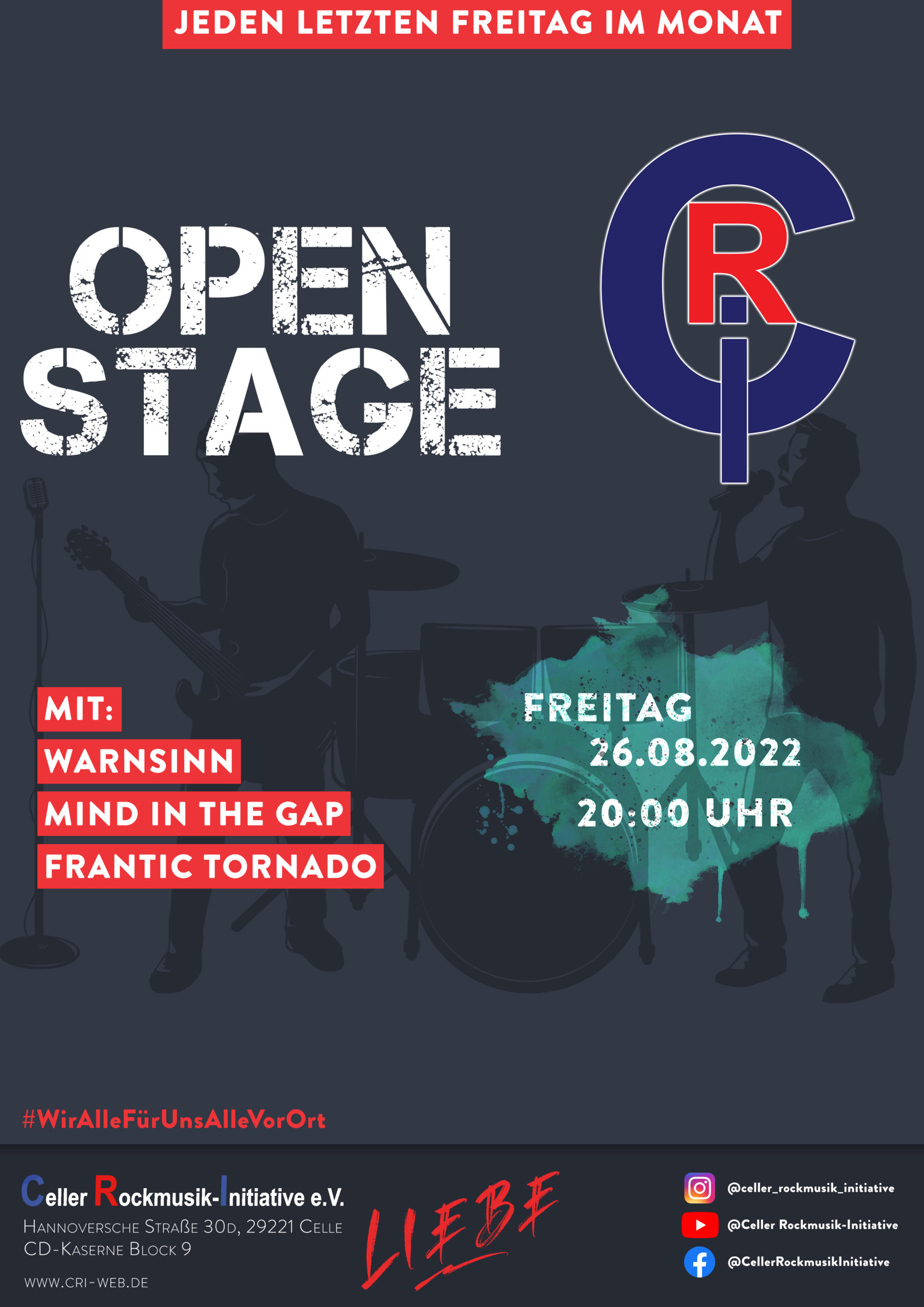 Open Stage August 2022