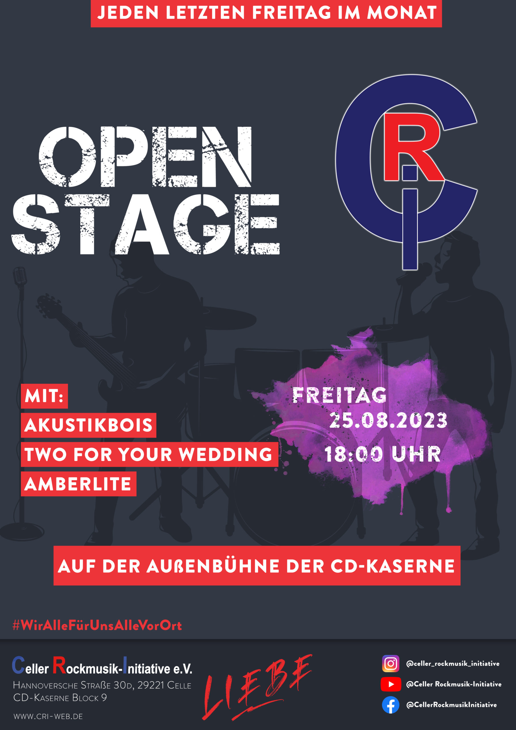Open Stage August 2023
