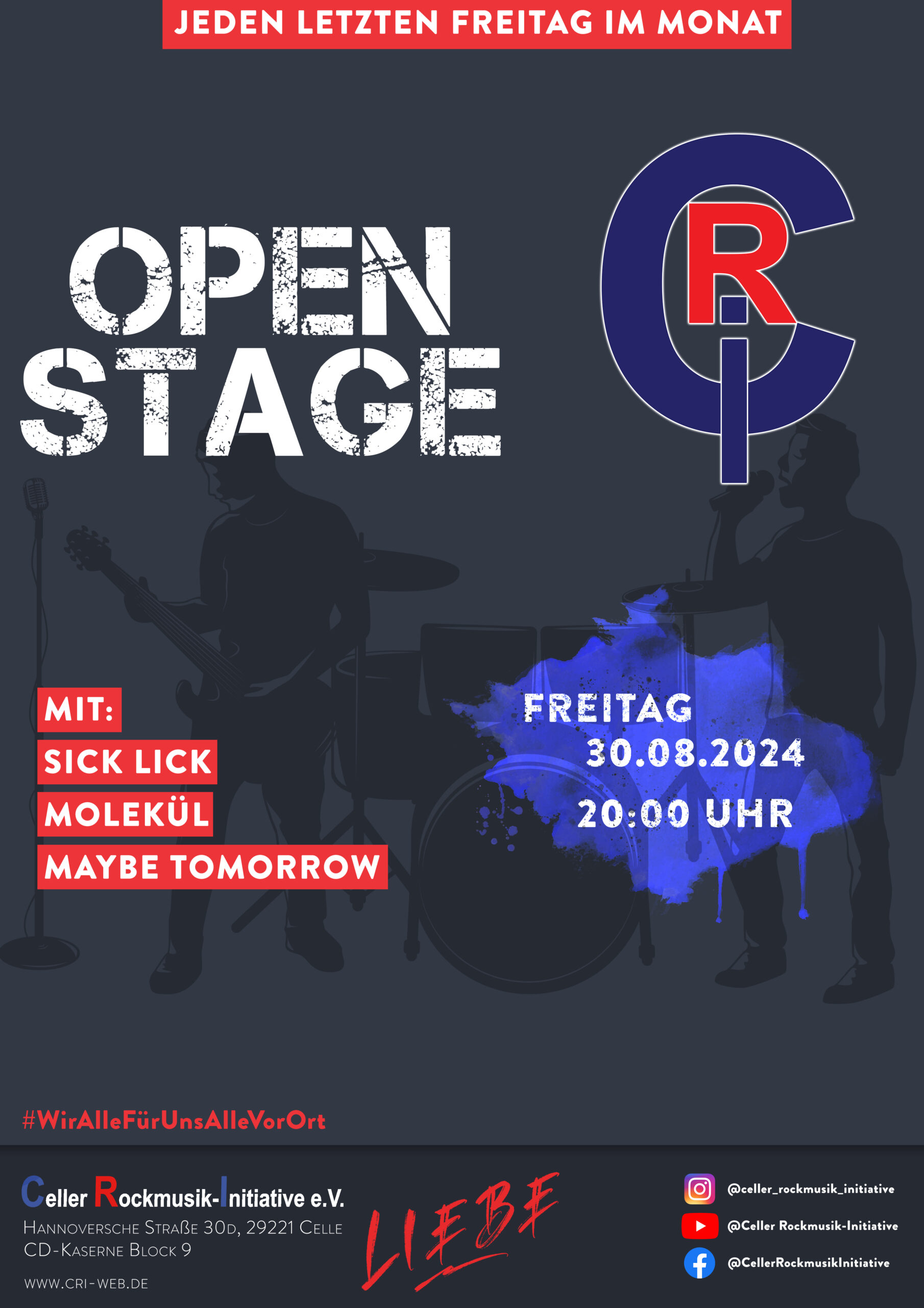 Open Stage August 2024