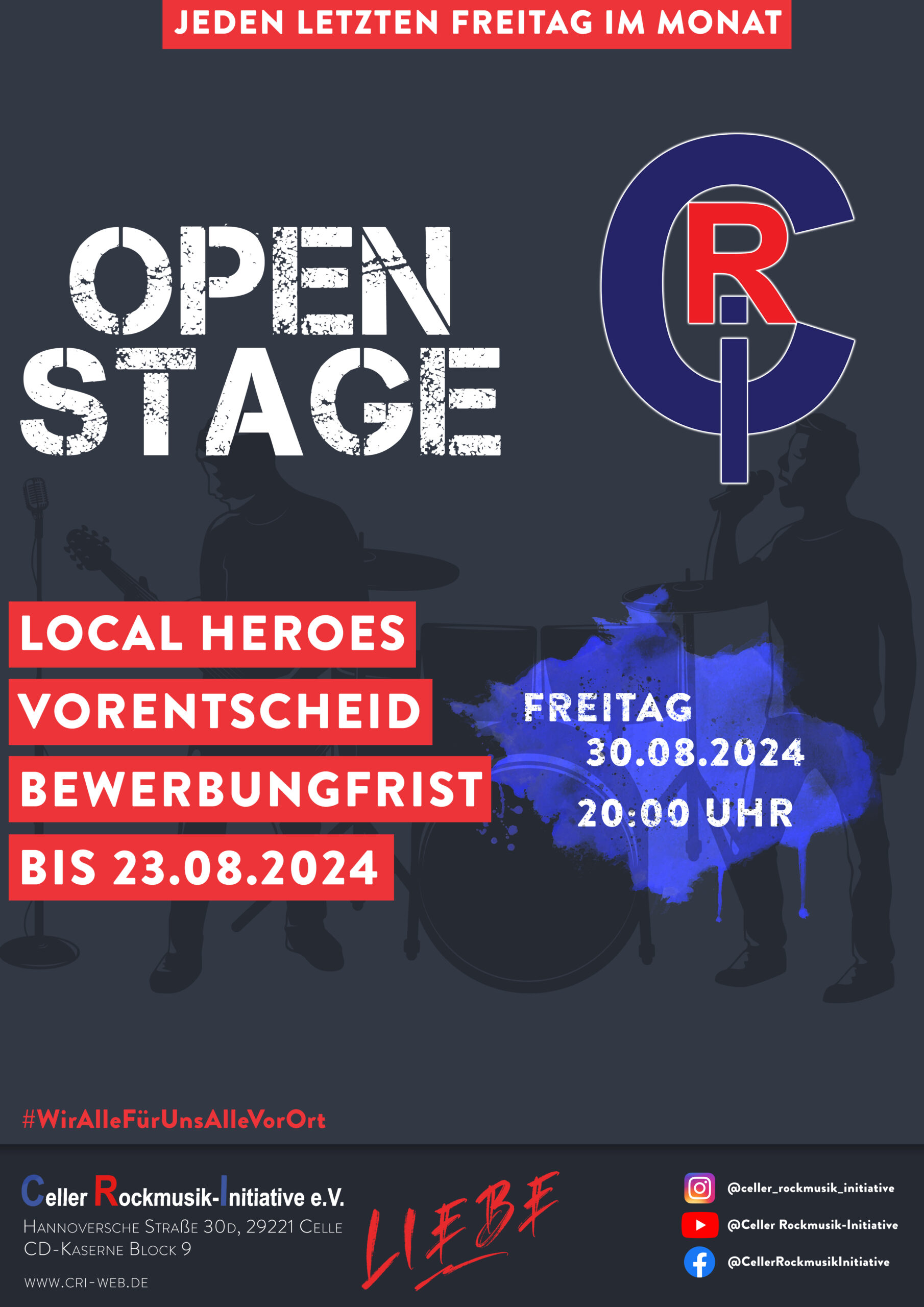 Open Stage August 2024