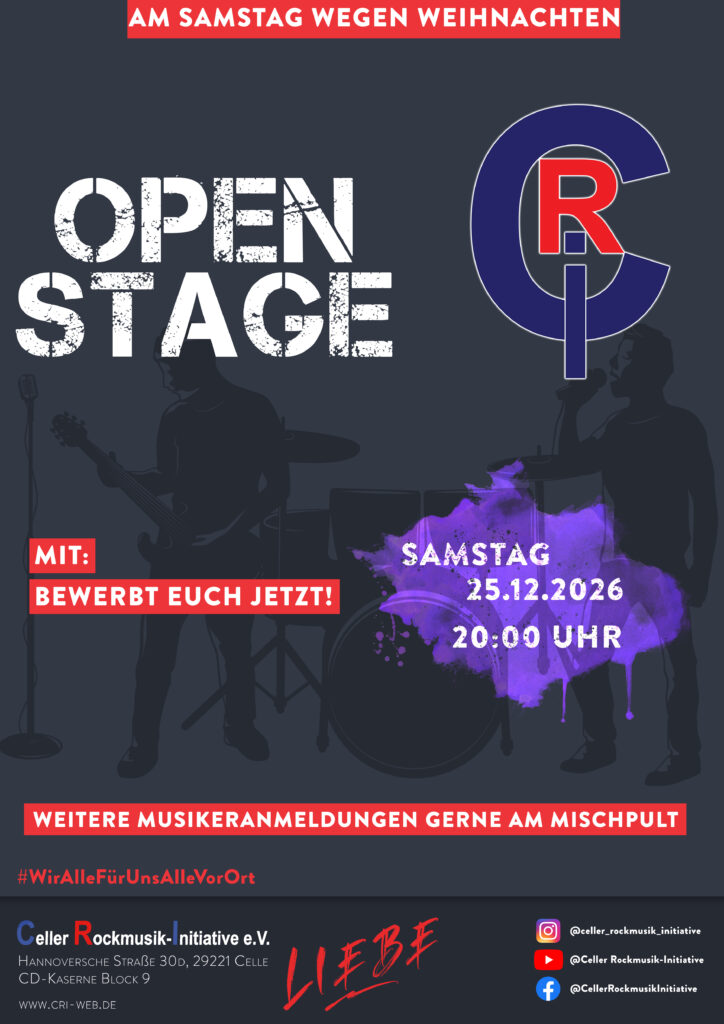 Open Stage Dezember 2026
