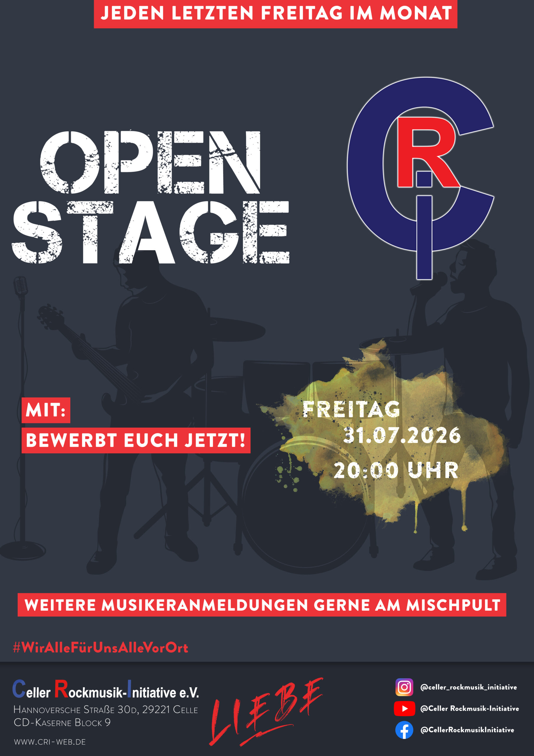 Open Stage Juli 2026