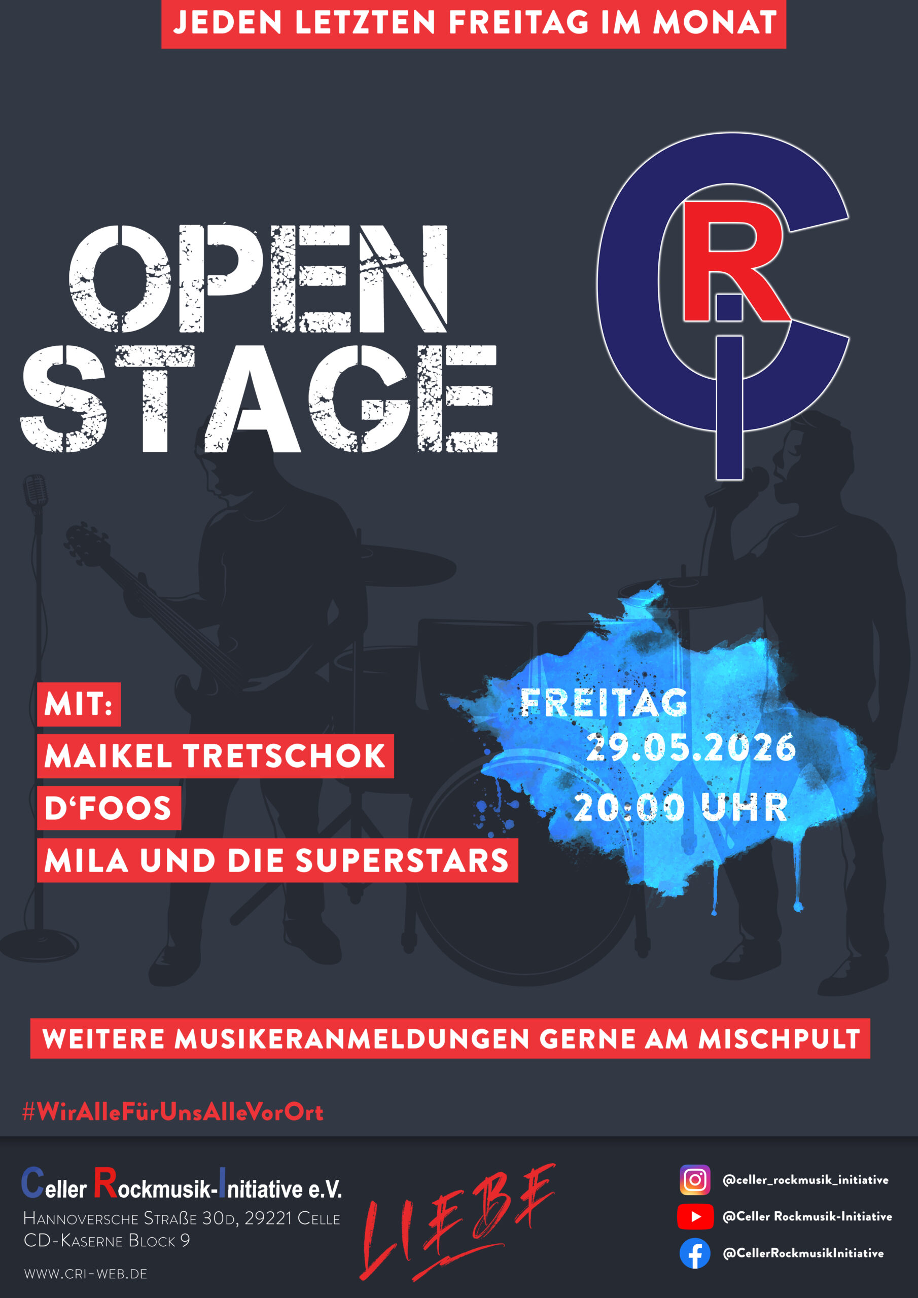 Open Stage Mai 2026