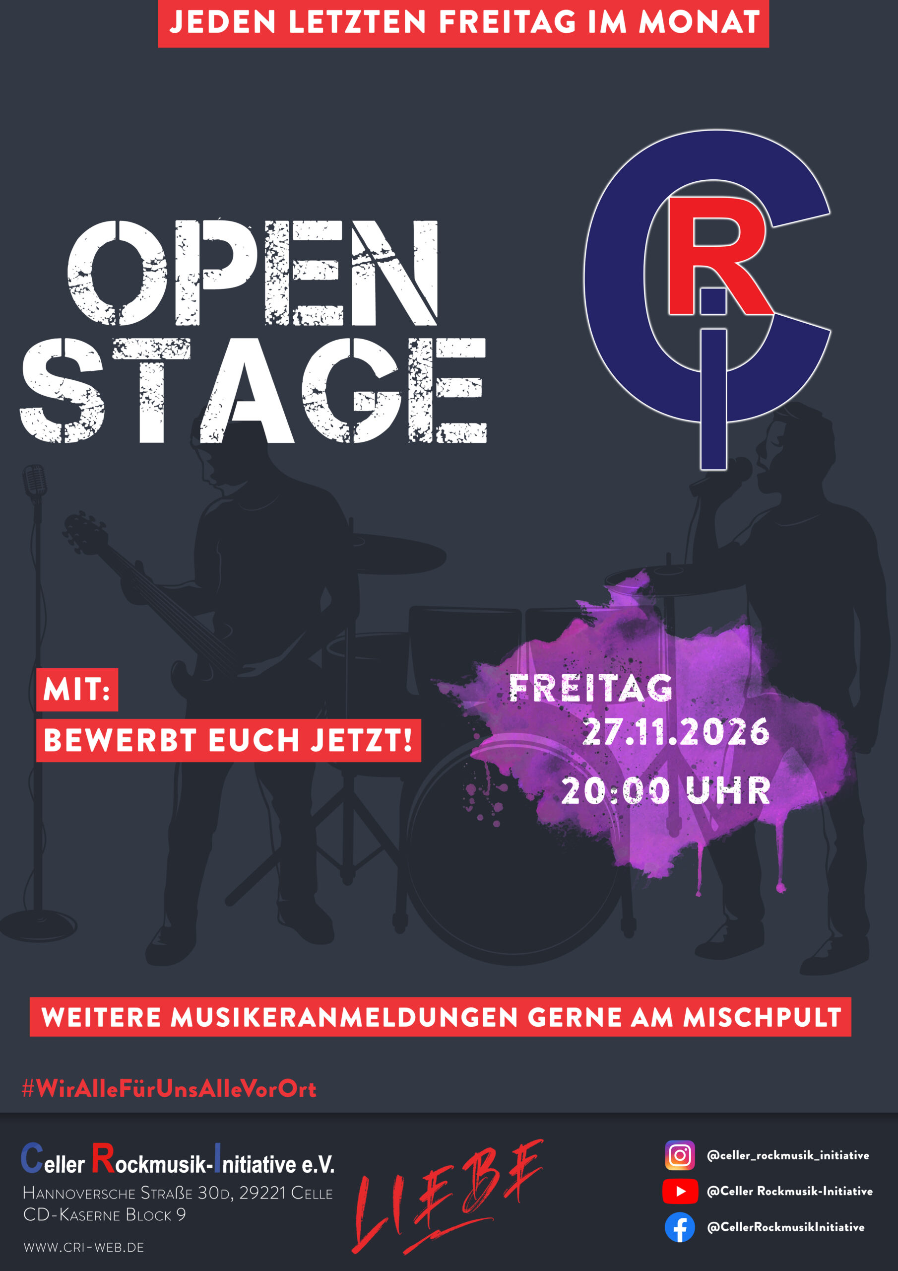 Open Stage November 2026