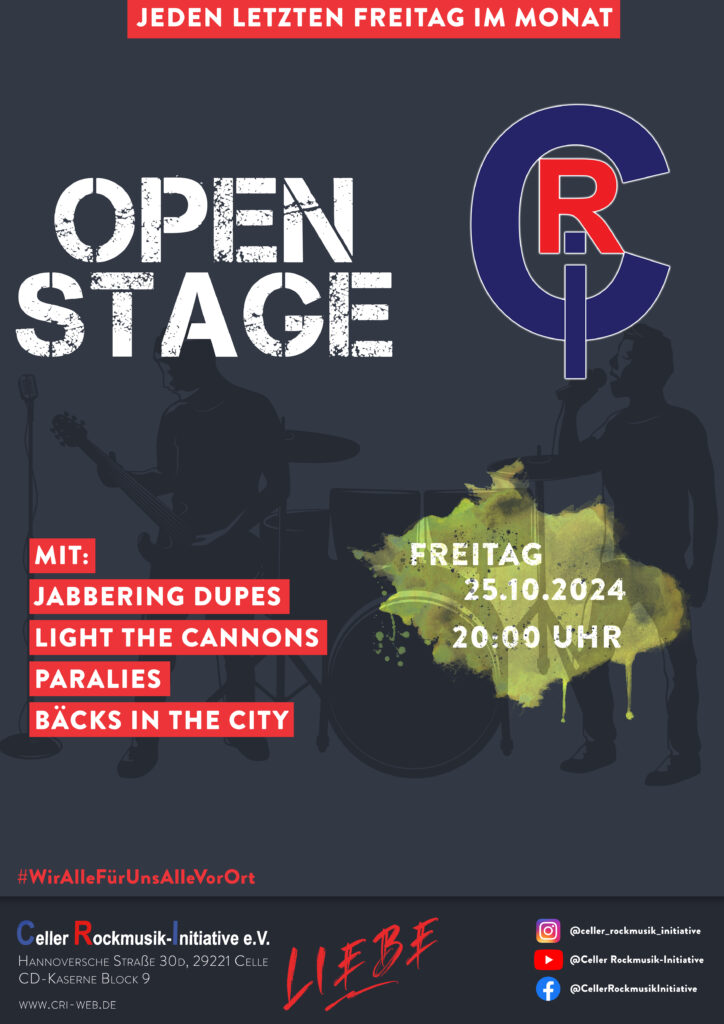 Open Stage Oktober 2024