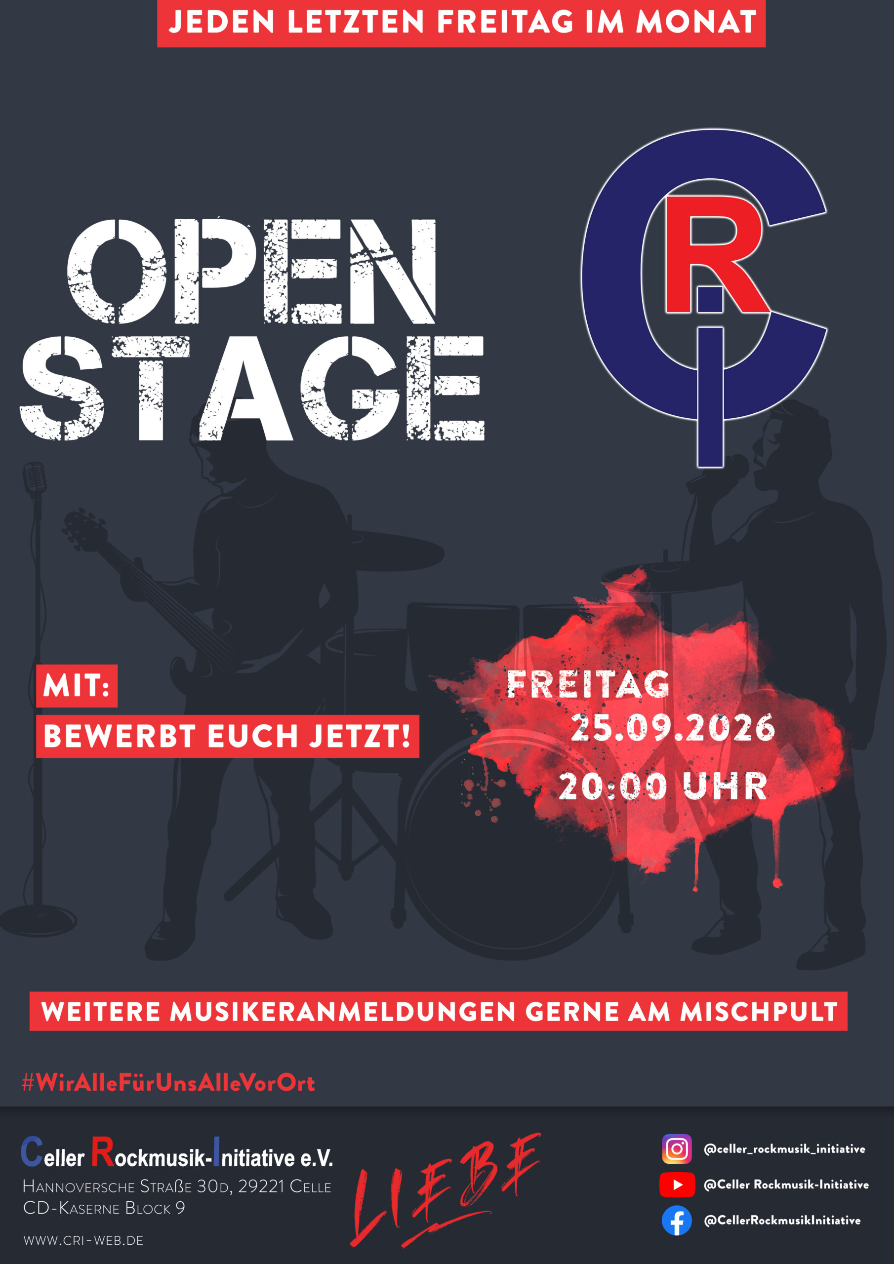 Open Stage September 2026