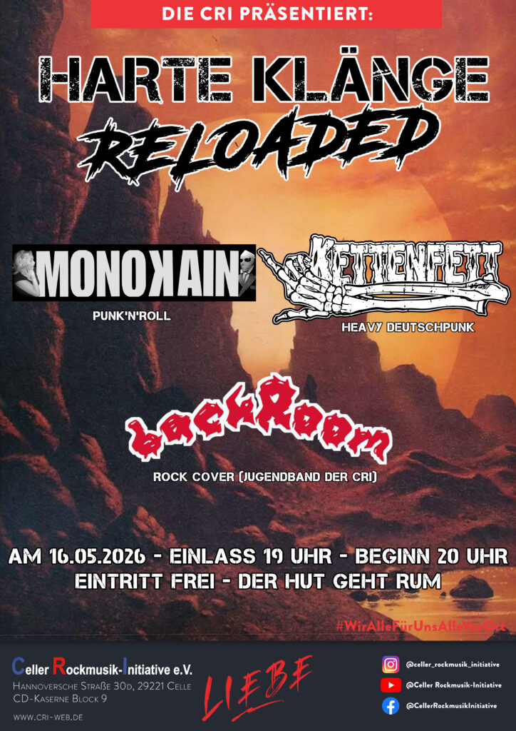 Harte Klänge 2026 Mai